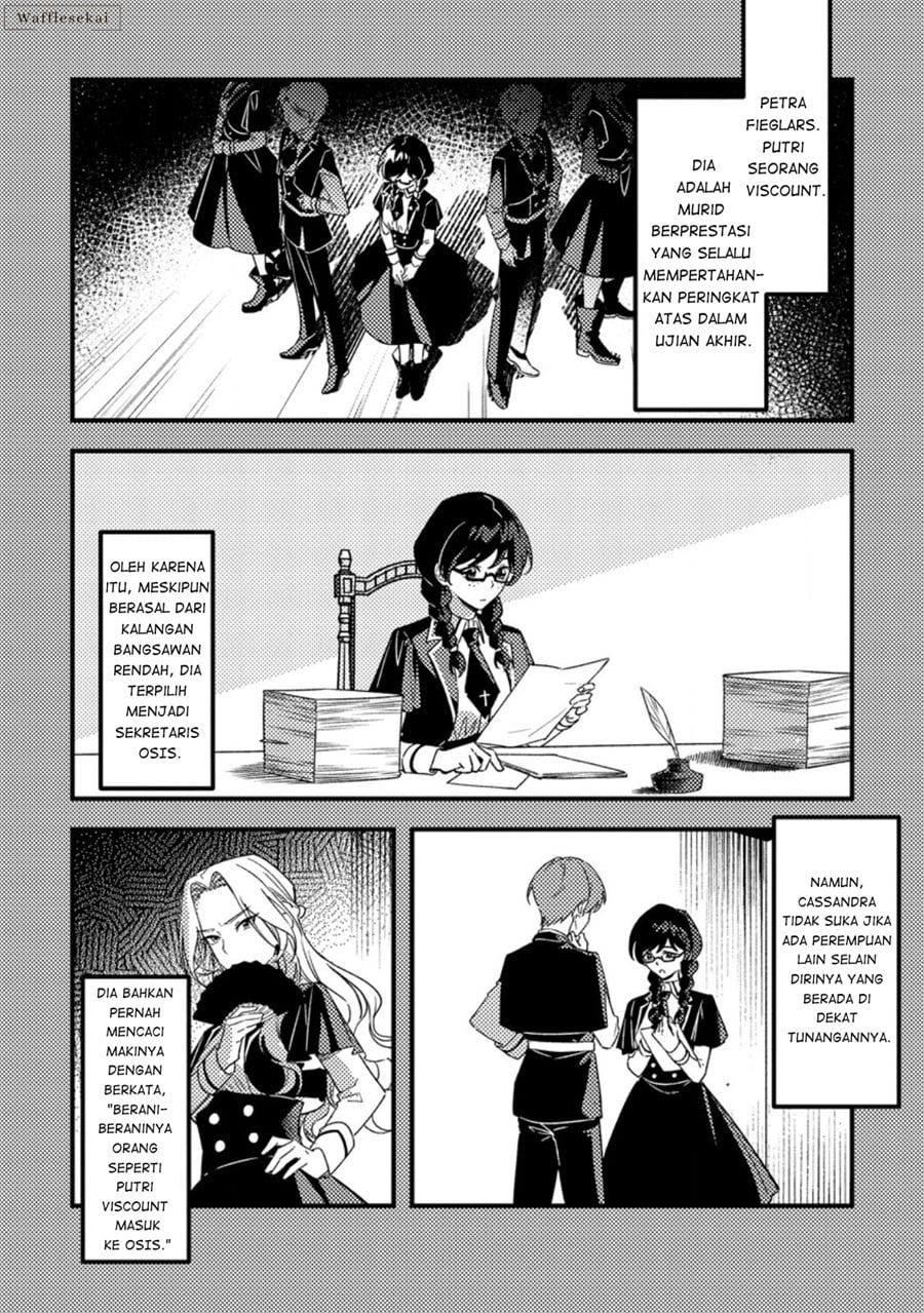 Halaman 4 dari Akuyaku Reijou tte no wa Kou Yaru no yo Chapter 4