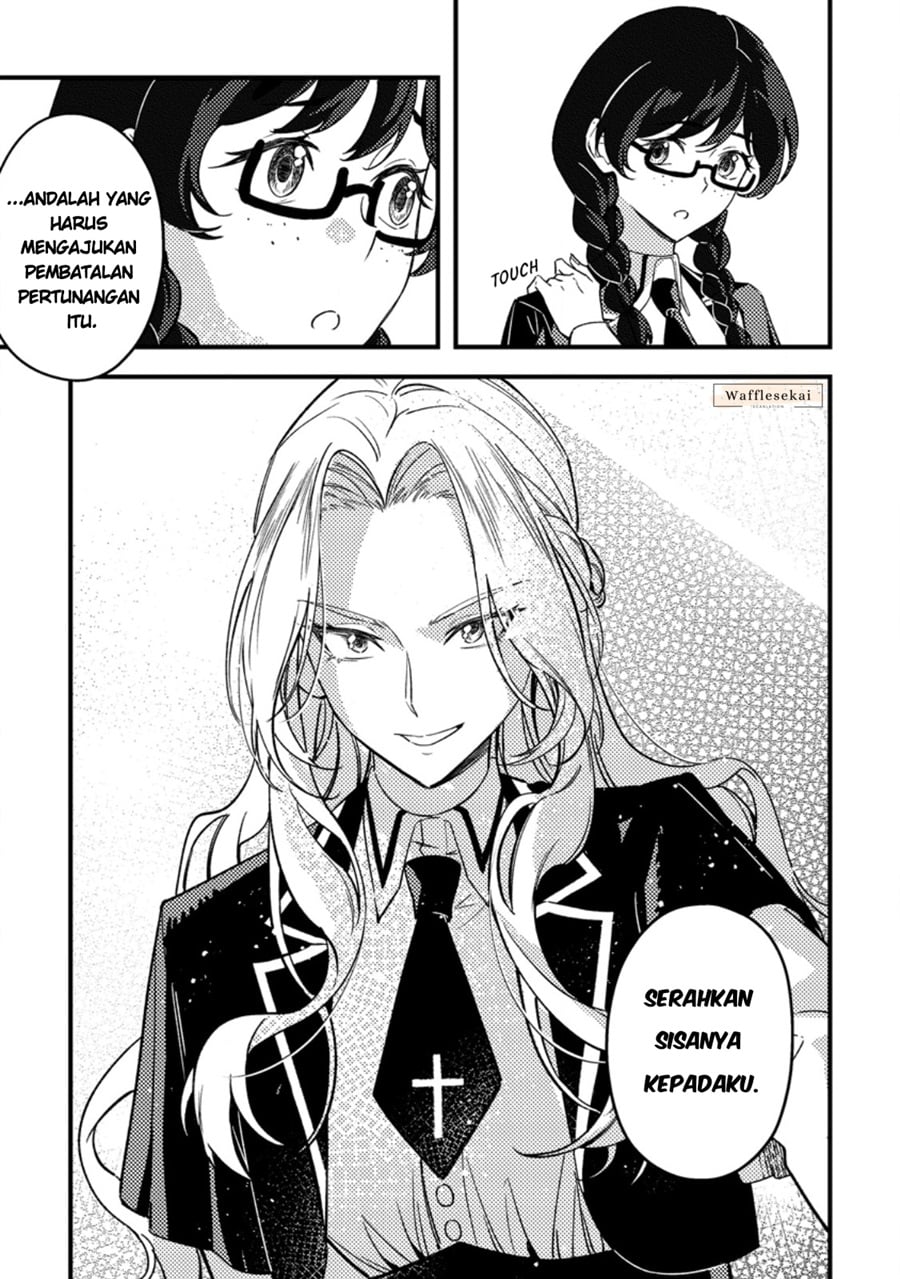 Halaman 8 dari Akuyaku Reijou tte no wa Kou Yaru no yo Chapter 4