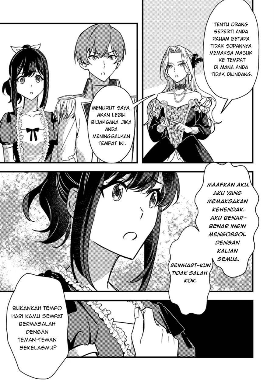 Halaman 5 dari Akuyaku Reijou tte no wa Kou Yaru no yo Chapter 5.2