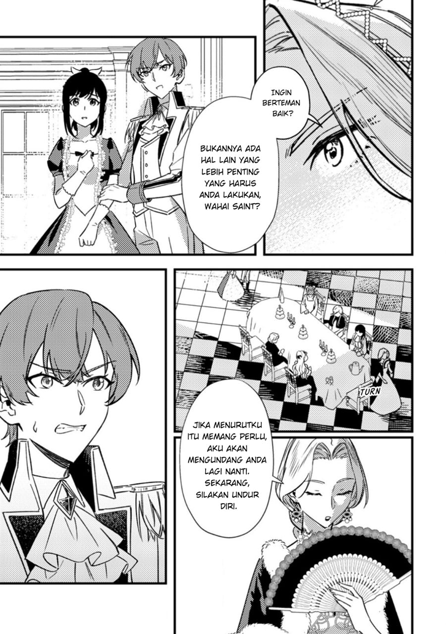 Halaman 1 dari Akuyaku Reijou tte no wa Kou Yaru no yo Chapter 5.3