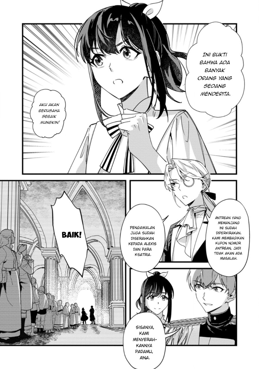 Halaman 9 dari Akuyaku Reijou tte no wa Kou Yaru no yo Chapter 6.1