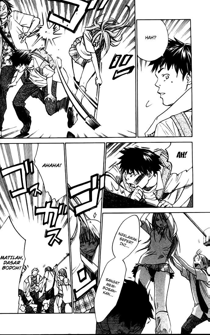 Halaman 12 dari Alive: Saishuu Shinkateki Shounen Chapter 1