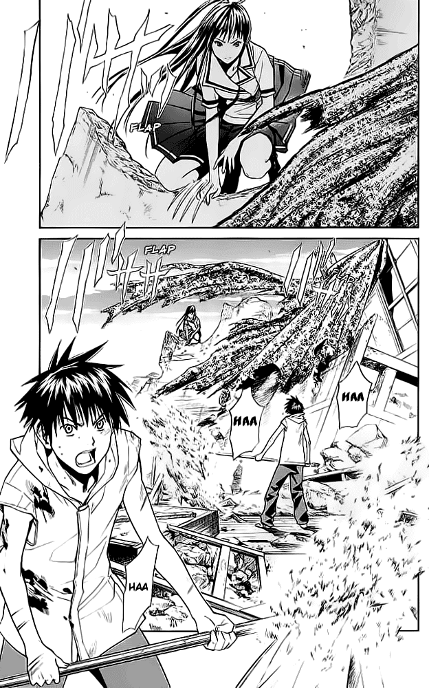 Halaman 26 dari Alive: Saishuu Shinkateki Shounen Chapter 13