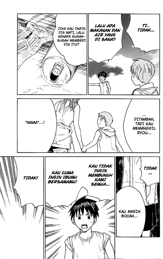 Halaman 35 dari Alive: Saishuu Shinkateki Shounen Chapter 6