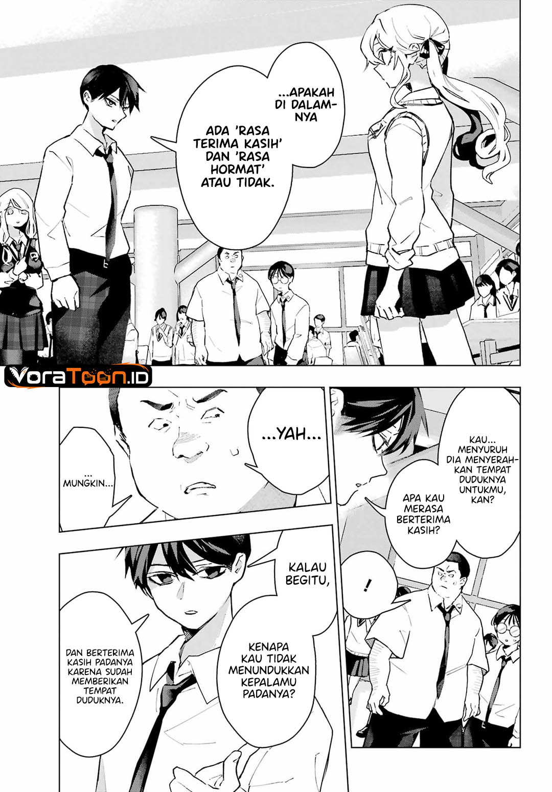 Halaman 12 dari Anta to Osananajimitte dake demo Iyananoni! ~Zekkou kara Hajimaru S-kyuu Bishoujo to no Gakuen Nariagari Seikatsu~ Chapter 16