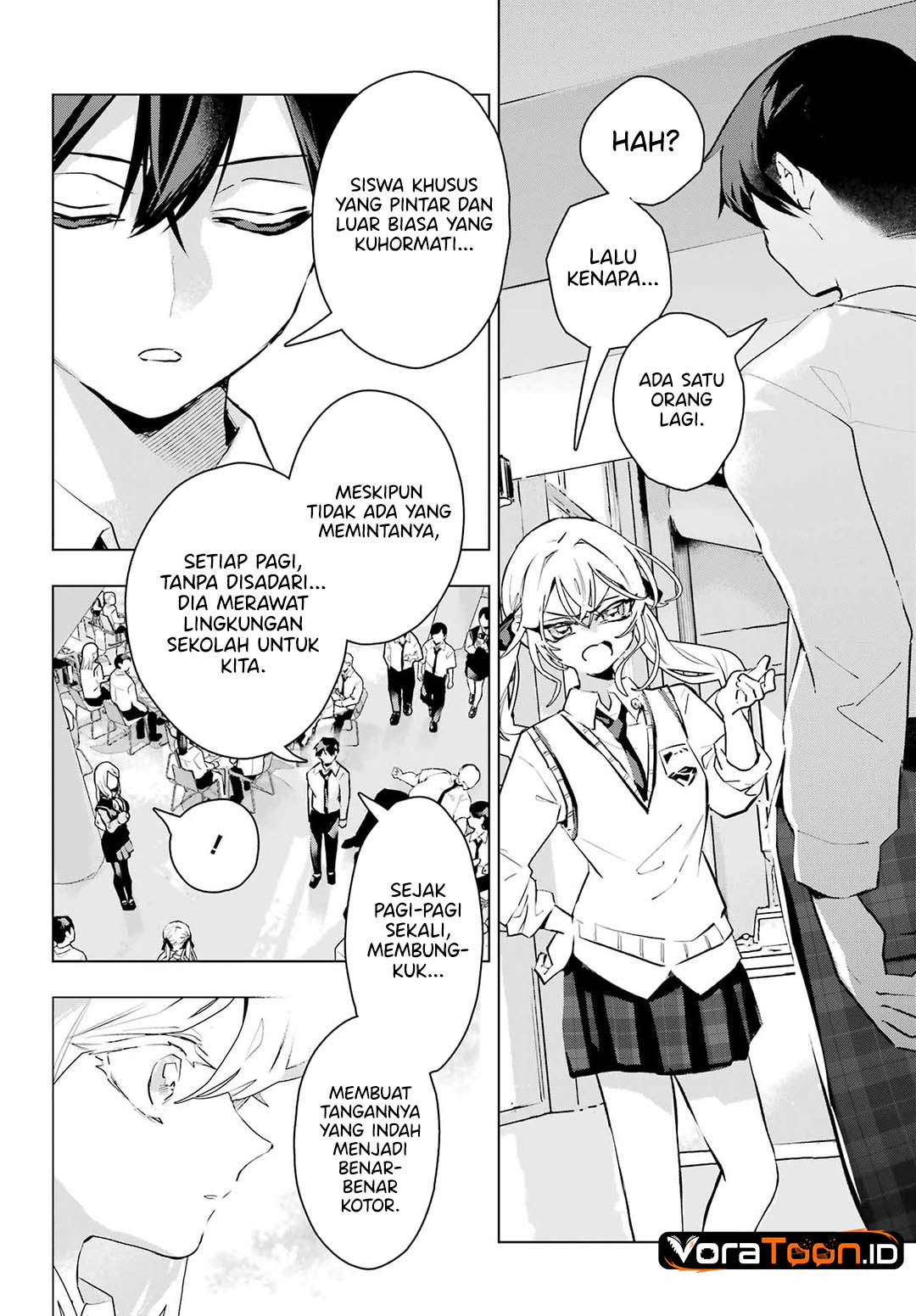Halaman 25 dari Anta to Osananajimitte dake demo Iyananoni! ~Zekkou kara Hajimaru S-kyuu Bishoujo to no Gakuen Nariagari Seikatsu~ Chapter 16
