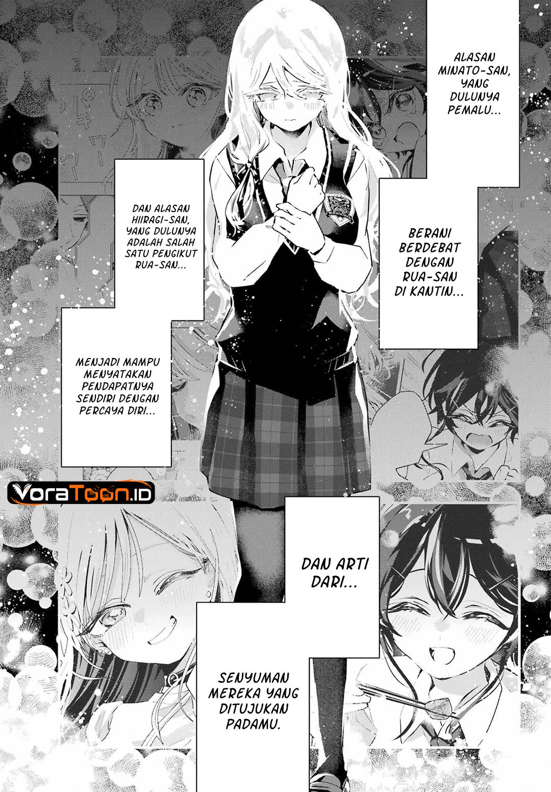 Halaman 28 dari Anta to Osananajimitte dake demo Iyananoni! ~Zekkou kara Hajimaru S-kyuu Bishoujo to no Gakuen Nariagari Seikatsu~ Chapter 16
