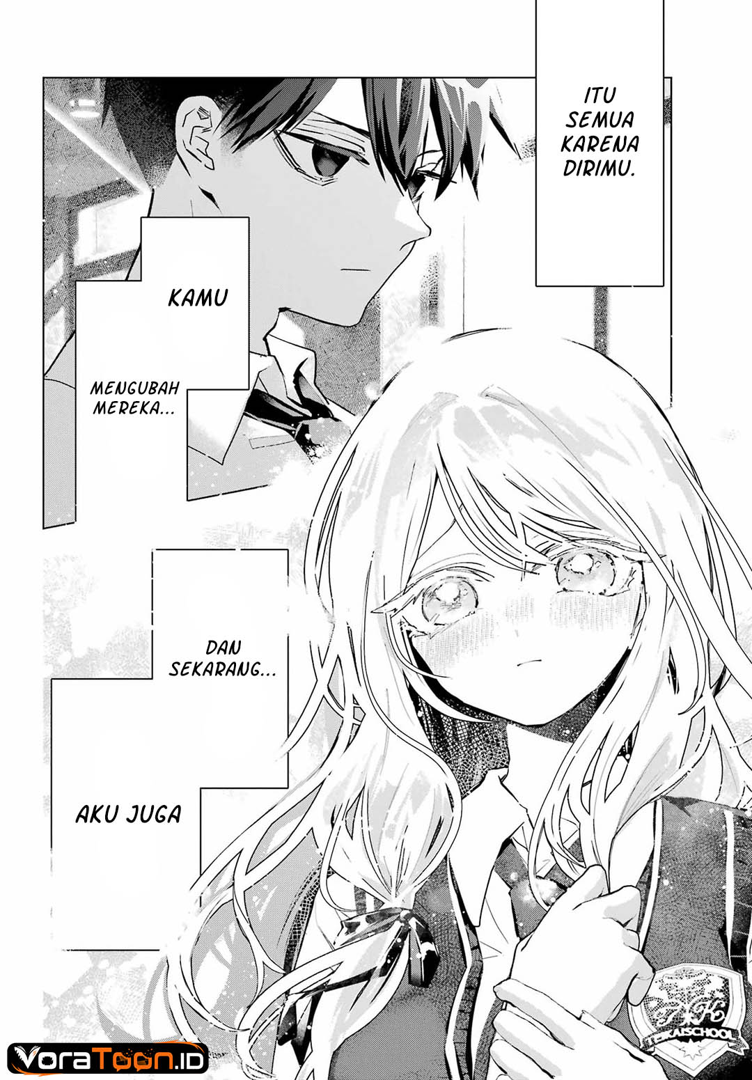 Halaman 29 dari Anta to Osananajimitte dake demo Iyananoni! ~Zekkou kara Hajimaru S-kyuu Bishoujo to no Gakuen Nariagari Seikatsu~ Chapter 16