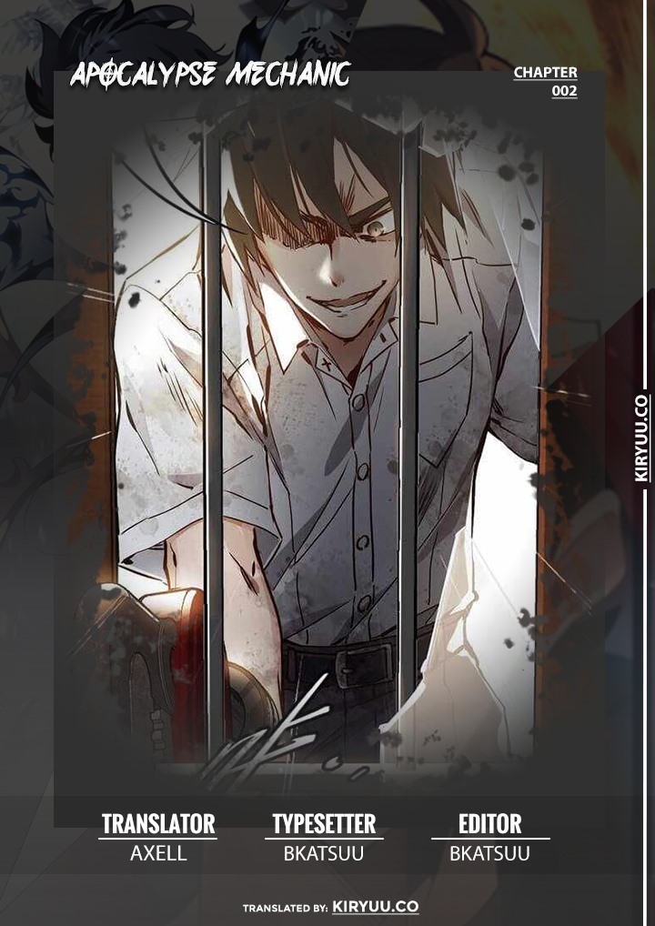 Halaman 1 dari Apocalypse Mechanic Chapter 2