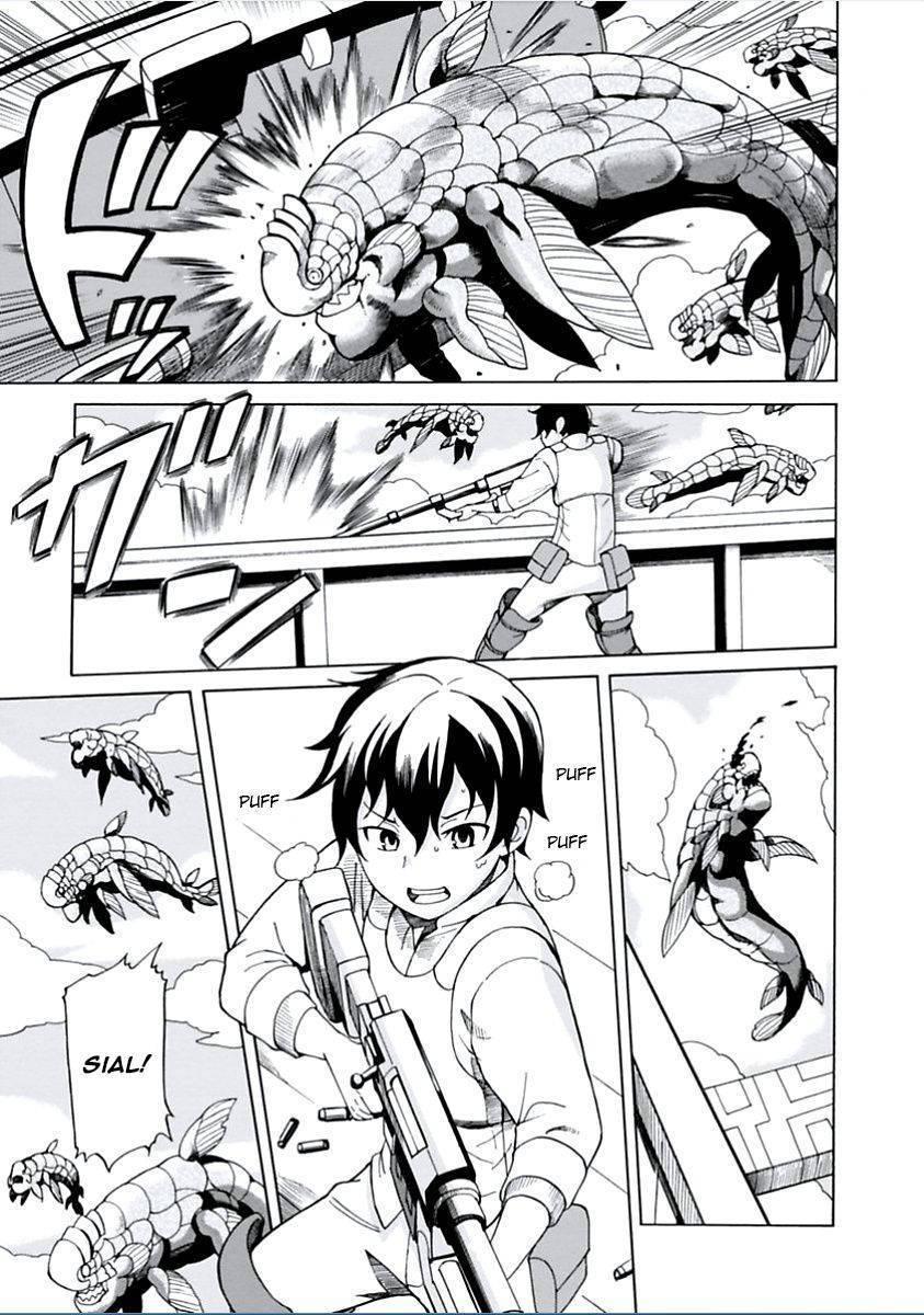 Halaman 13 dari Asebi to Sora Sekai no Boukensha Chapter 2
