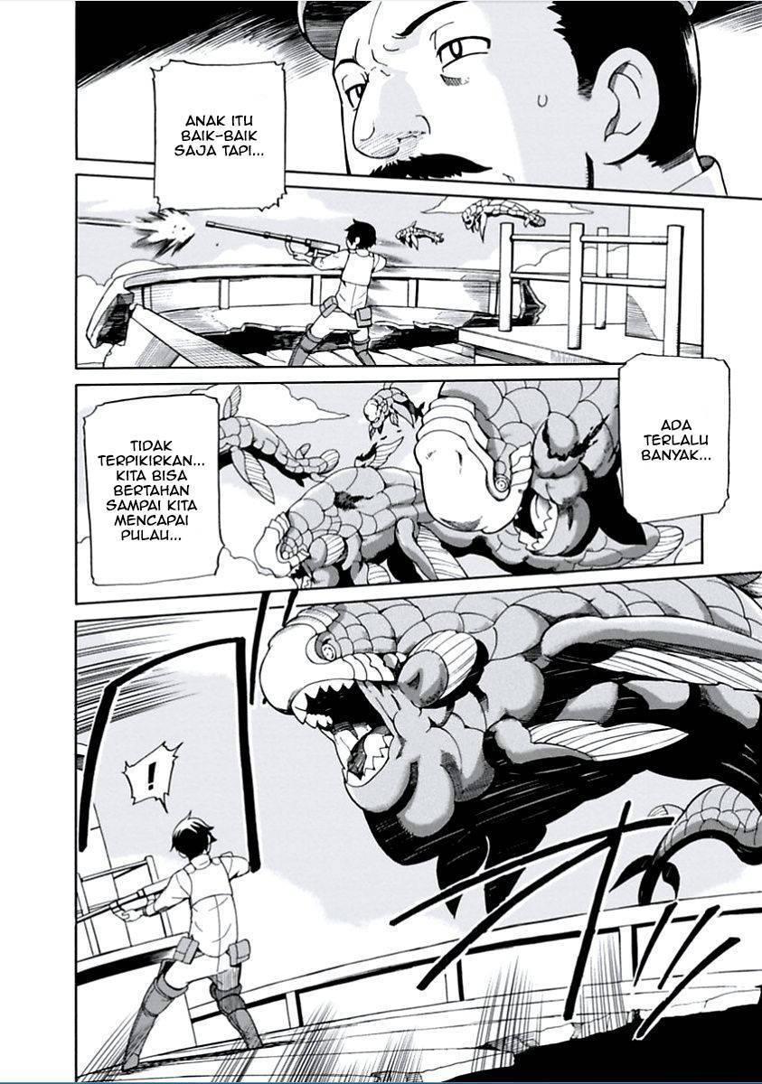 Halaman 14 dari Asebi to Sora Sekai no Boukensha Chapter 2