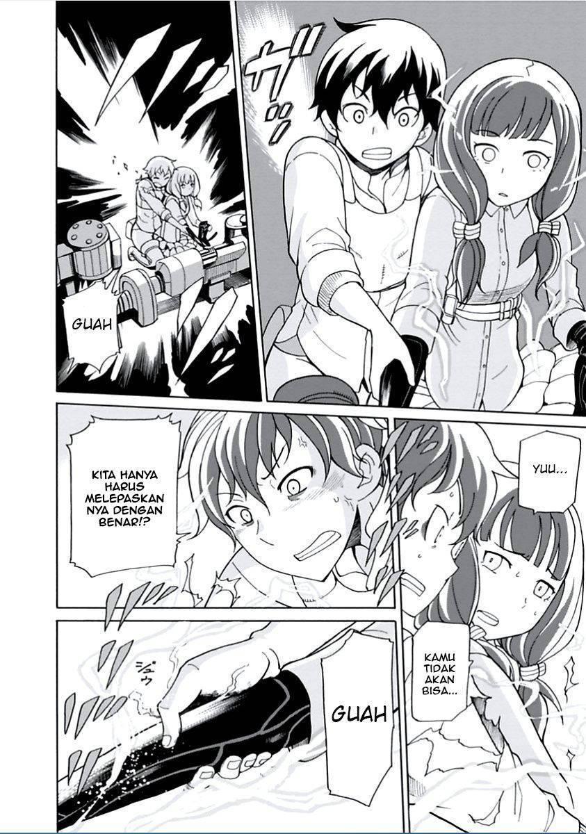 Halaman 22 dari Asebi to Sora Sekai no Boukensha Chapter 2