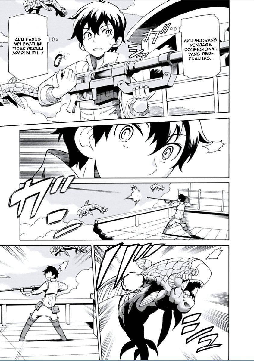 Halaman 7 dari Asebi to Sora Sekai no Boukensha Chapter 2