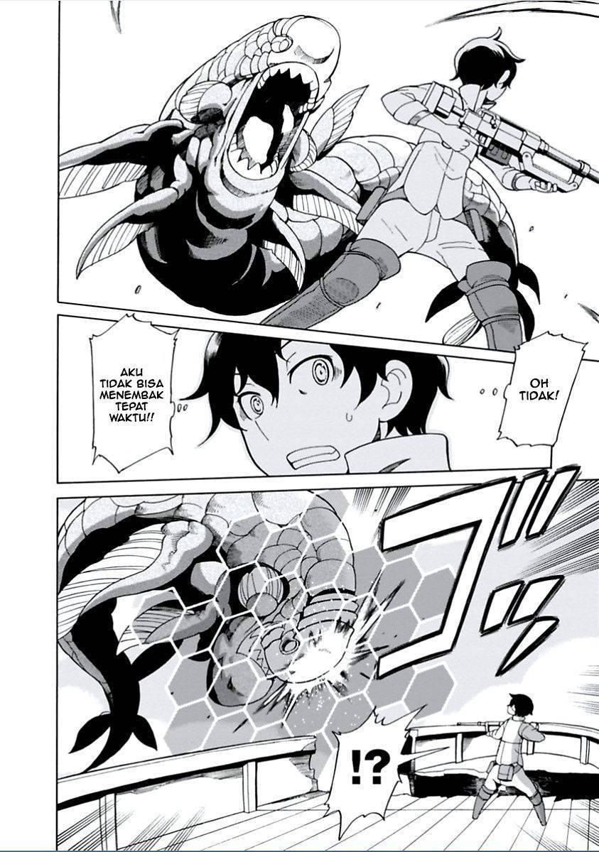 Halaman 8 dari Asebi to Sora Sekai no Boukensha Chapter 2