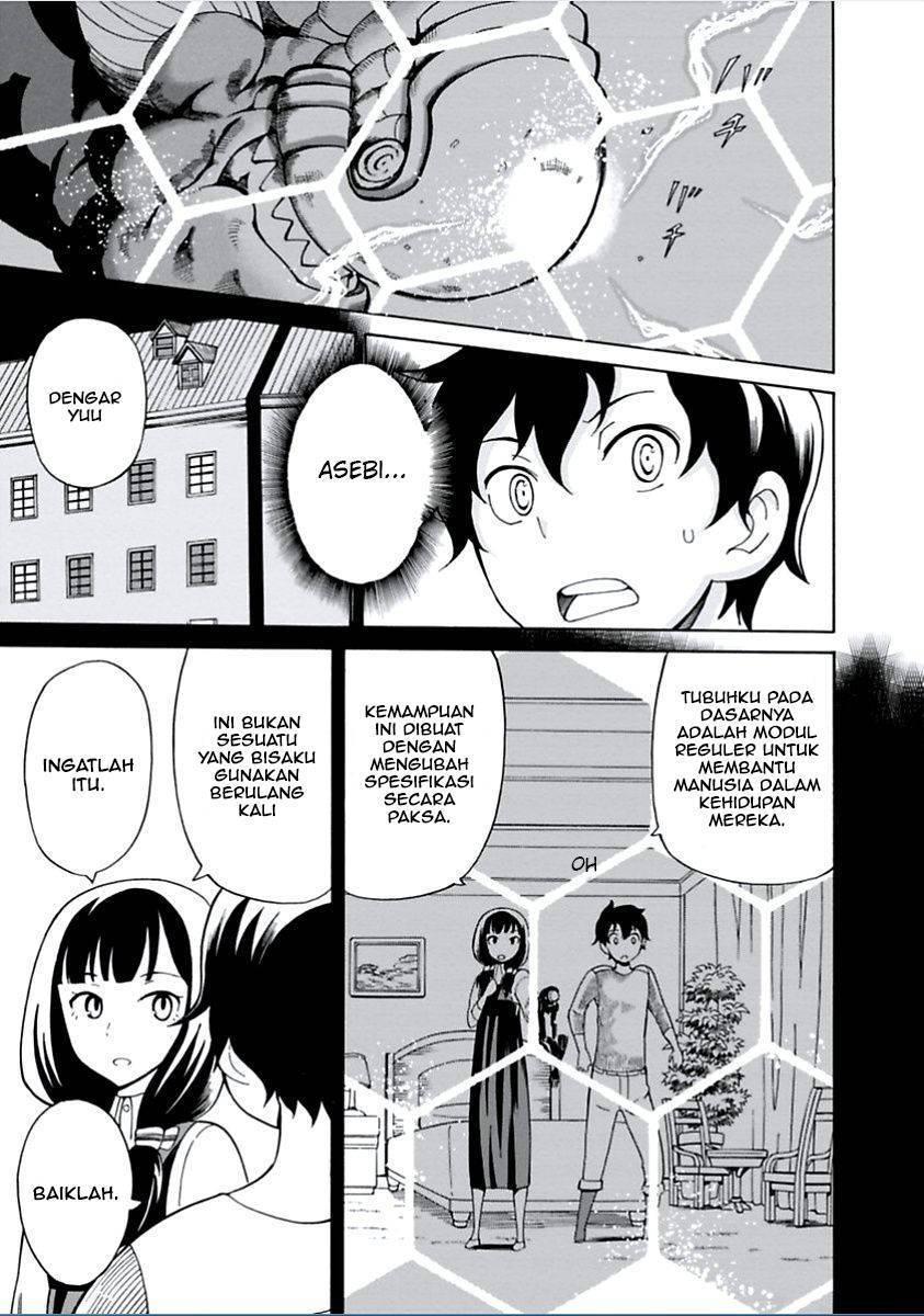 Halaman 9 dari Asebi to Sora Sekai no Boukensha Chapter 2