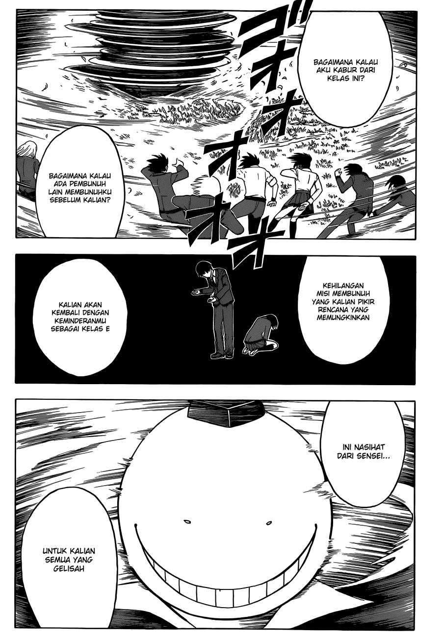 Halaman 14 dari Ansatsu Kyoushitsu Chapter 13