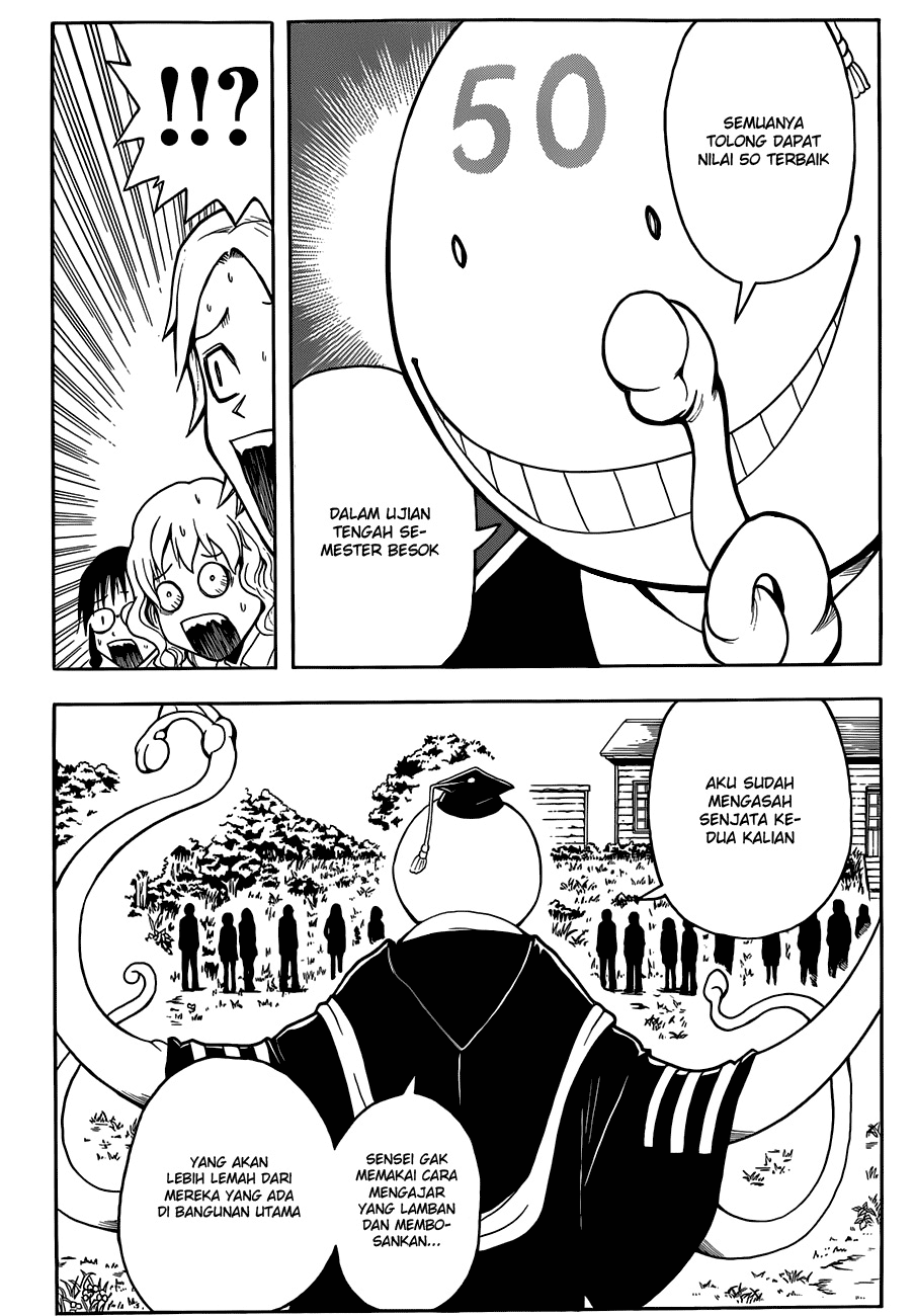 Halaman 19 dari Ansatsu Kyoushitsu Chapter 13