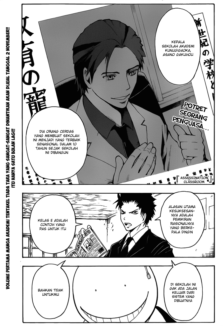 Halaman 2 dari Ansatsu Kyoushitsu Chapter 13