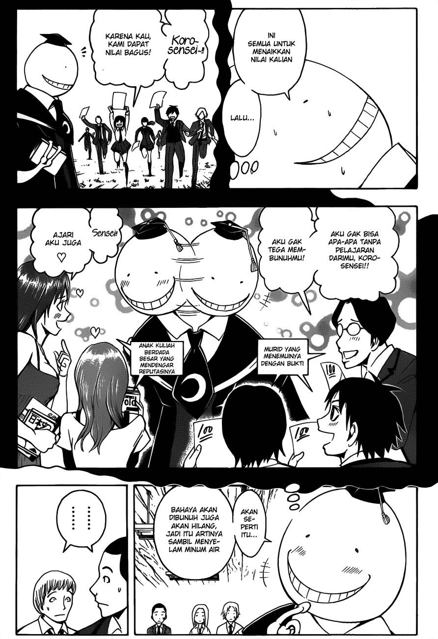 Halaman 6 dari Ansatsu Kyoushitsu Chapter 13