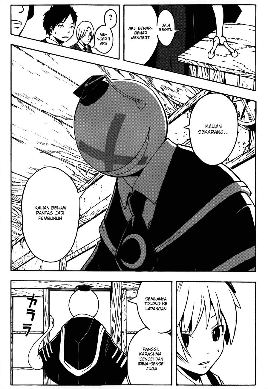 Halaman 8 dari Ansatsu Kyoushitsu Chapter 13