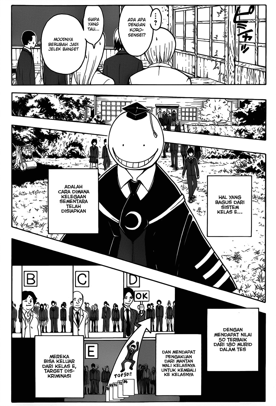 Halaman 9 dari Ansatsu Kyoushitsu Chapter 13