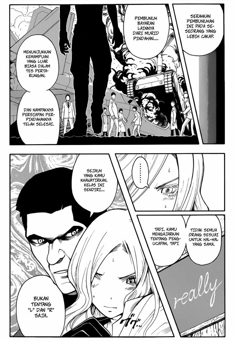 Halaman 18 dari Ansatsu Kyoushitsu Chapter 25