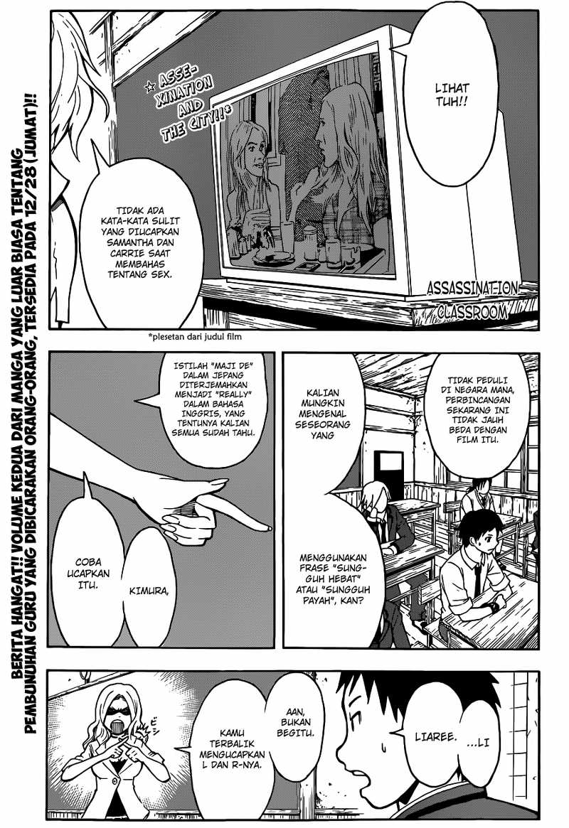 Halaman 2 dari Ansatsu Kyoushitsu Chapter 25