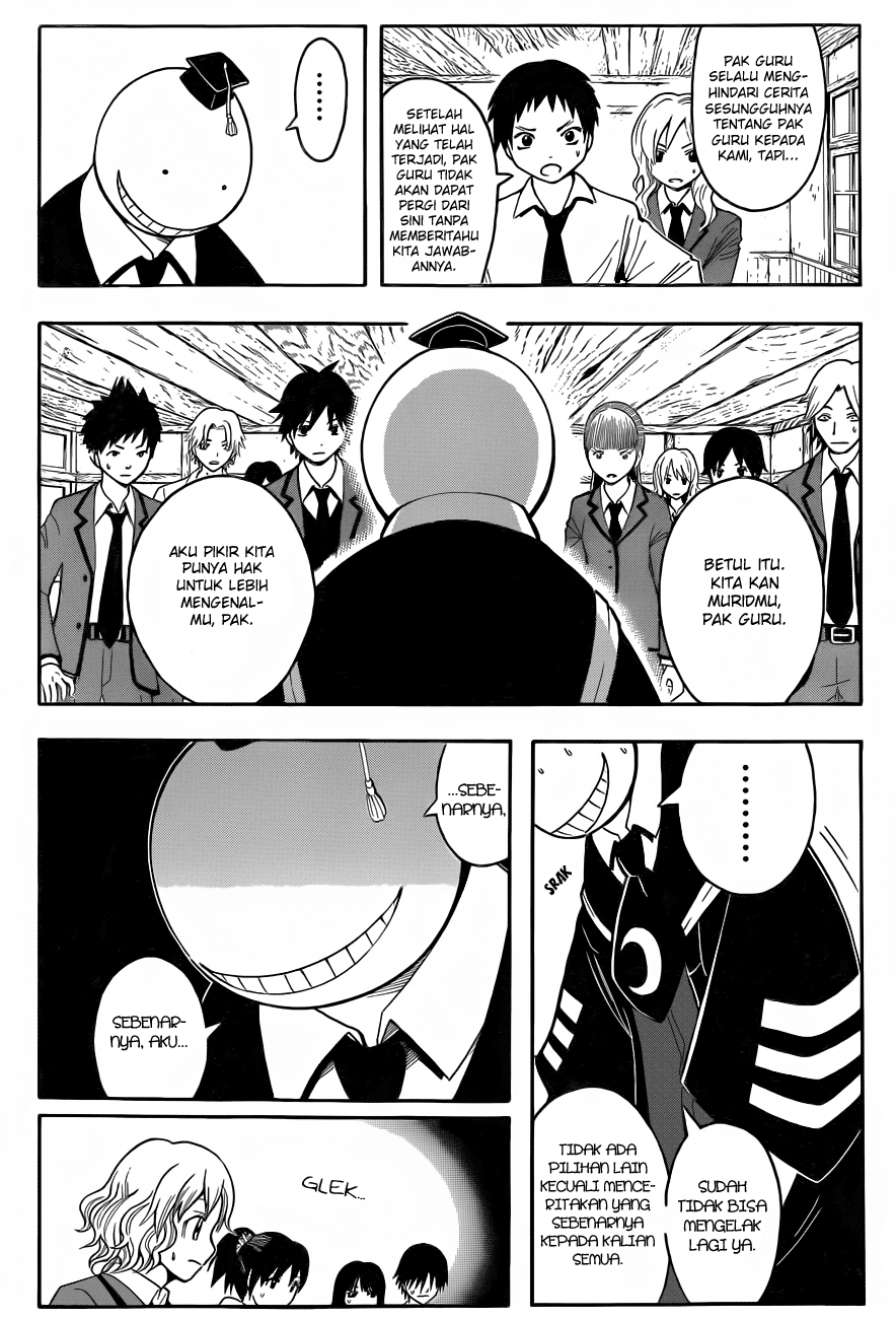 Halaman 11 dari Ansatsu Kyoushitsu Chapter 32