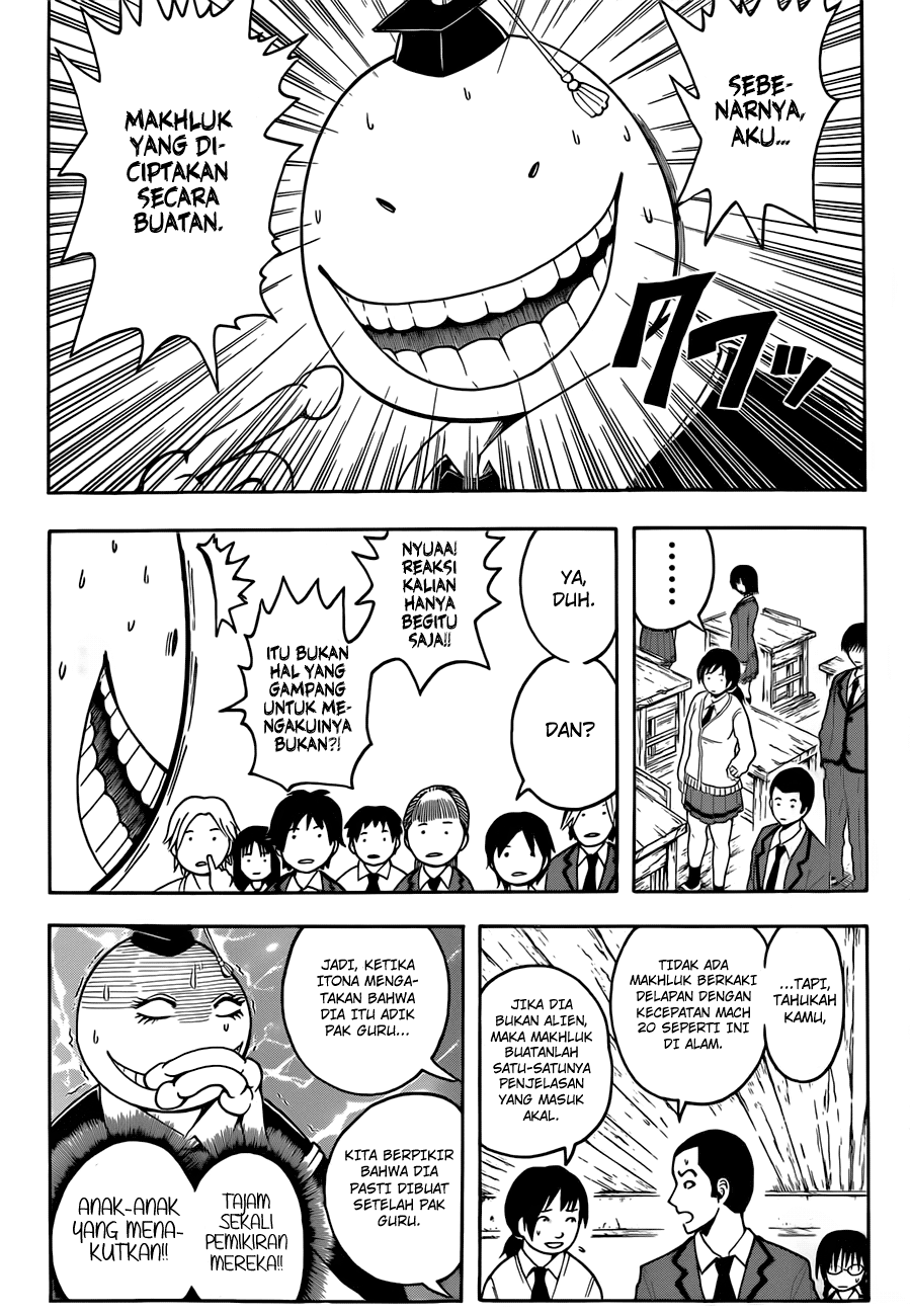 Halaman 12 dari Ansatsu Kyoushitsu Chapter 32