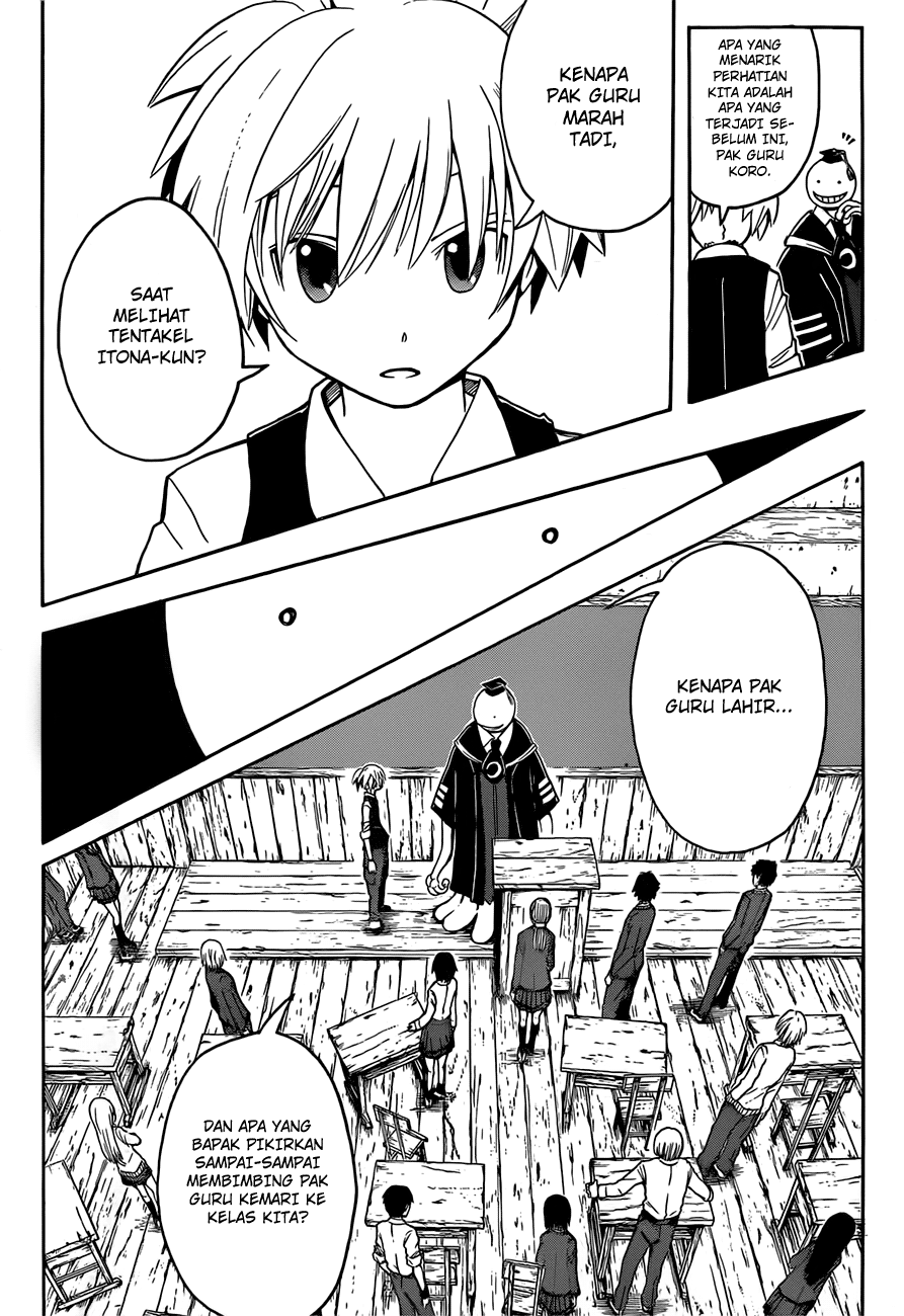 Halaman 13 dari Ansatsu Kyoushitsu Chapter 32