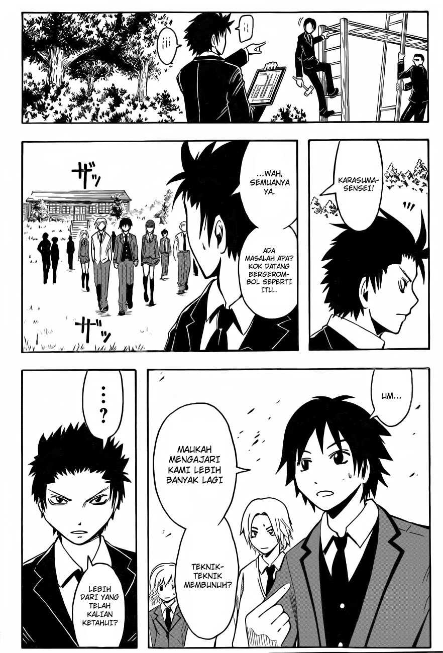 Halaman 17 dari Ansatsu Kyoushitsu Chapter 32