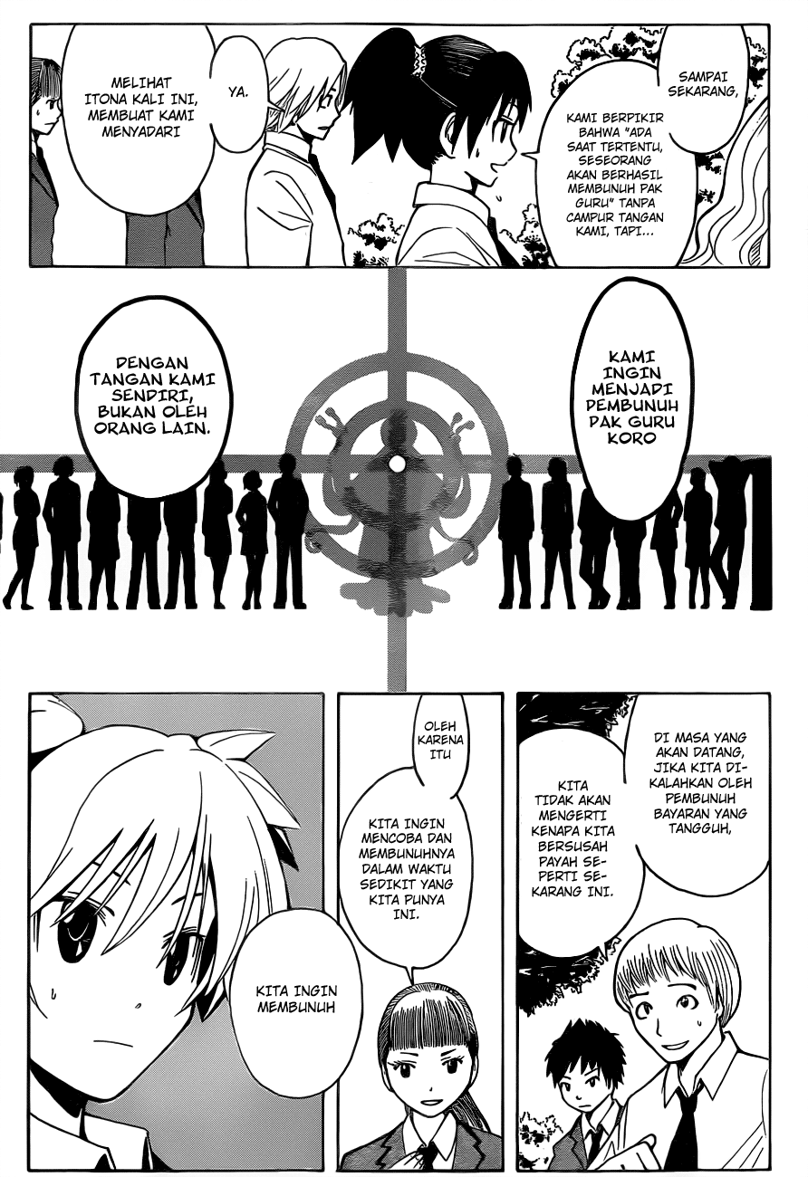 Halaman 18 dari Ansatsu Kyoushitsu Chapter 32
