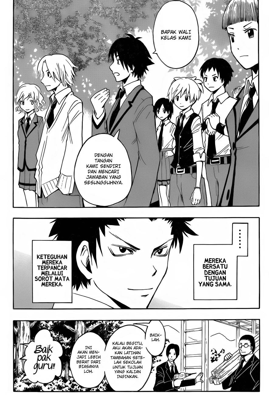 Halaman 19 dari Ansatsu Kyoushitsu Chapter 32