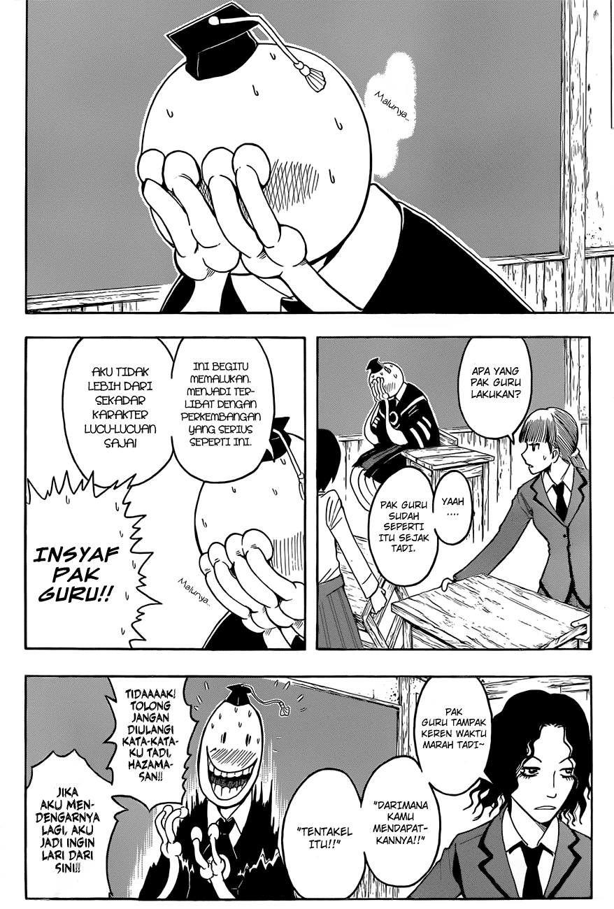 Halaman 9 dari Ansatsu Kyoushitsu Chapter 32