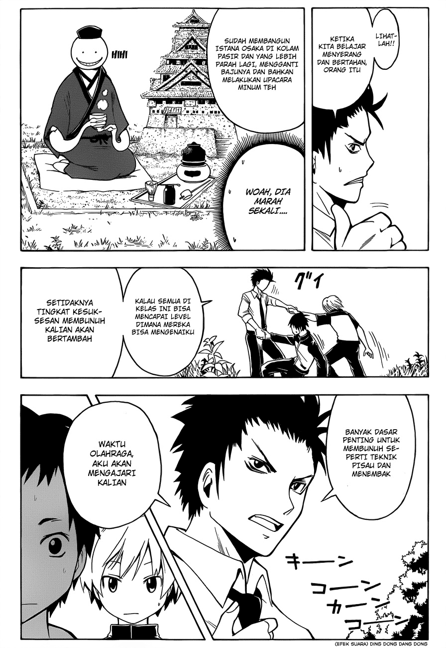 Halaman 10 dari Ansatsu Kyoushitsu Chapter 4