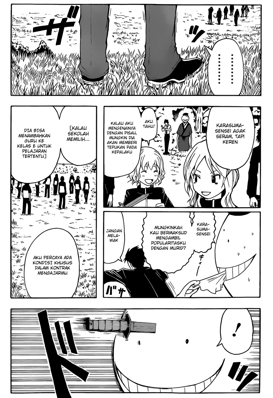Halaman 11 dari Ansatsu Kyoushitsu Chapter 4