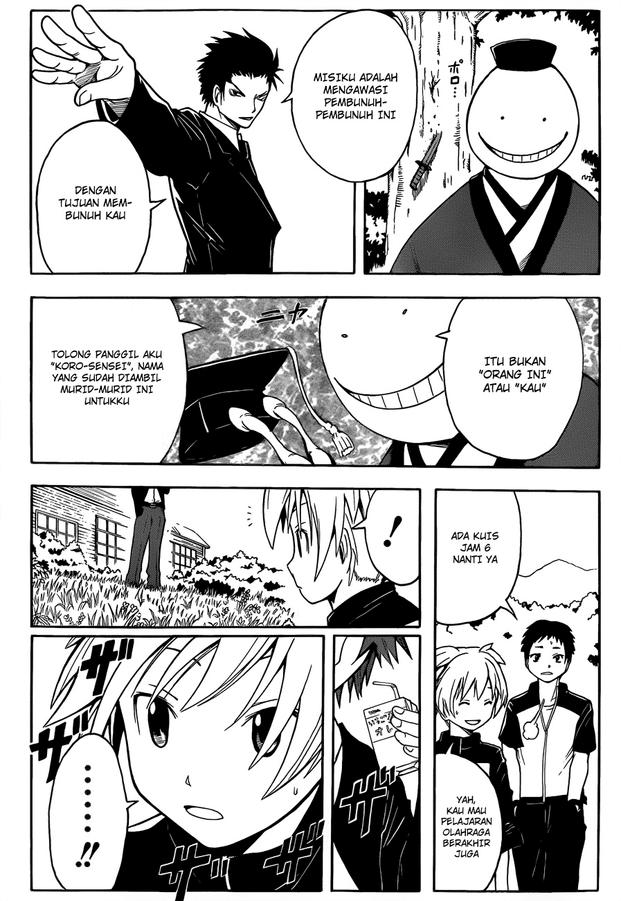 Halaman 12 dari Ansatsu Kyoushitsu Chapter 4