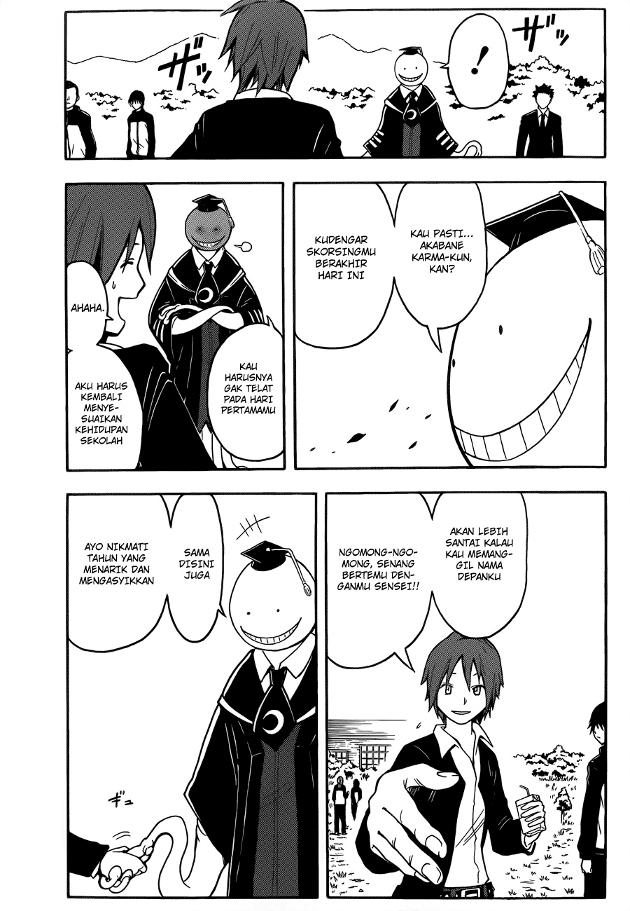 Halaman 14 dari Ansatsu Kyoushitsu Chapter 4