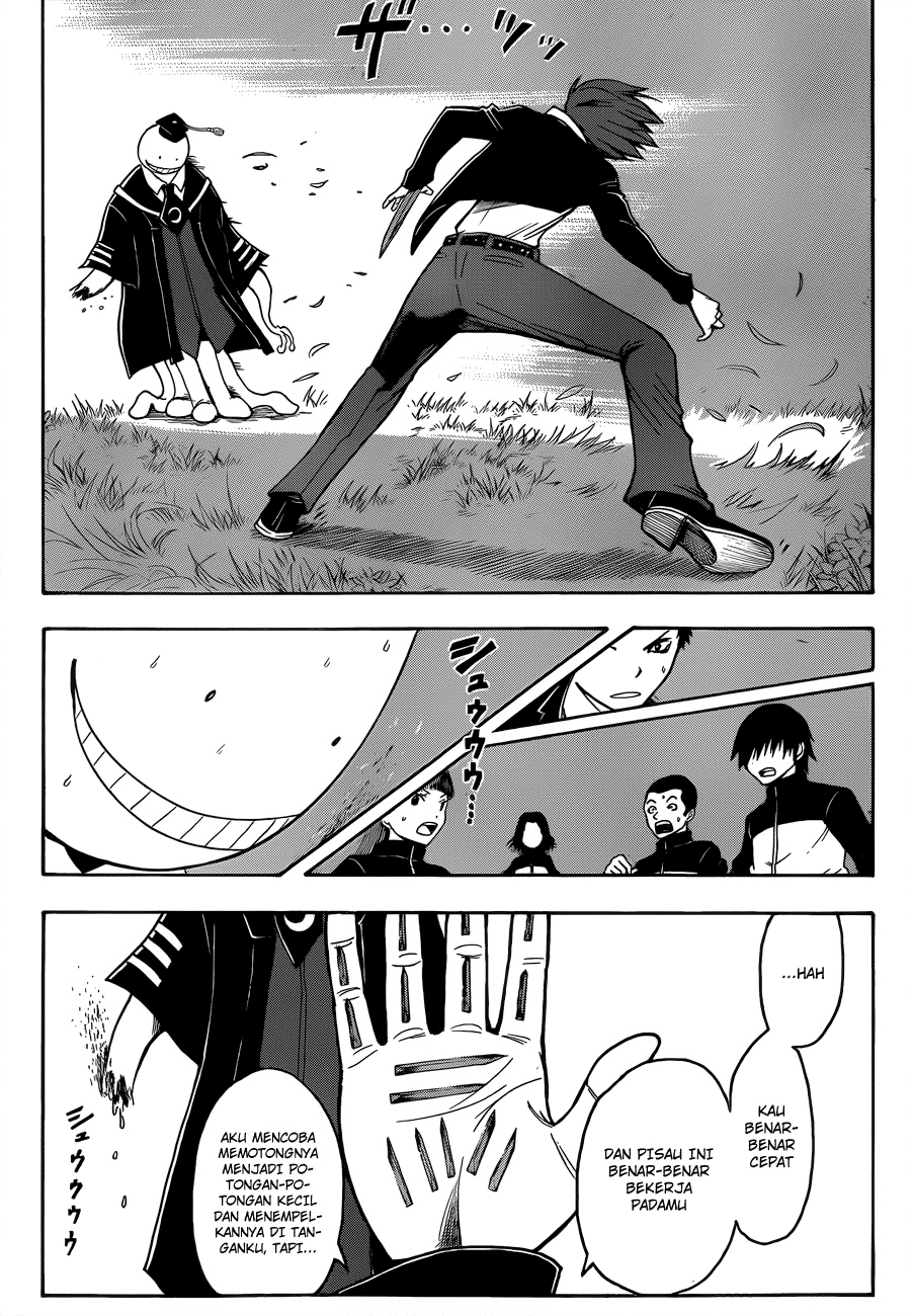 Halaman 16 dari Ansatsu Kyoushitsu Chapter 4