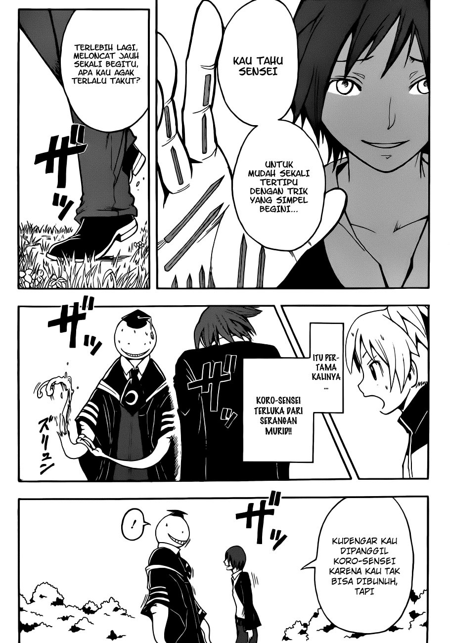 Halaman 17 dari Ansatsu Kyoushitsu Chapter 4