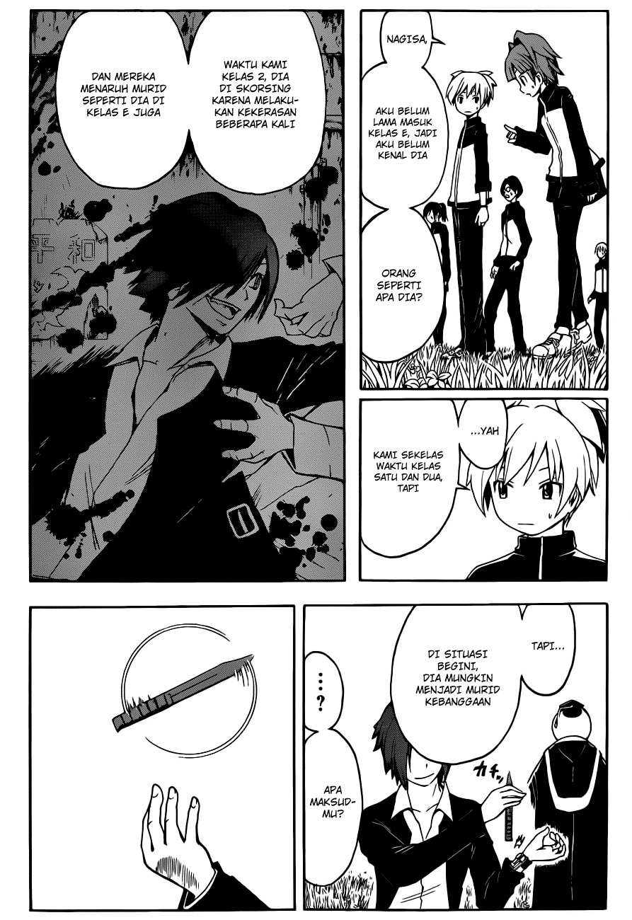 Halaman 19 dari Ansatsu Kyoushitsu Chapter 4