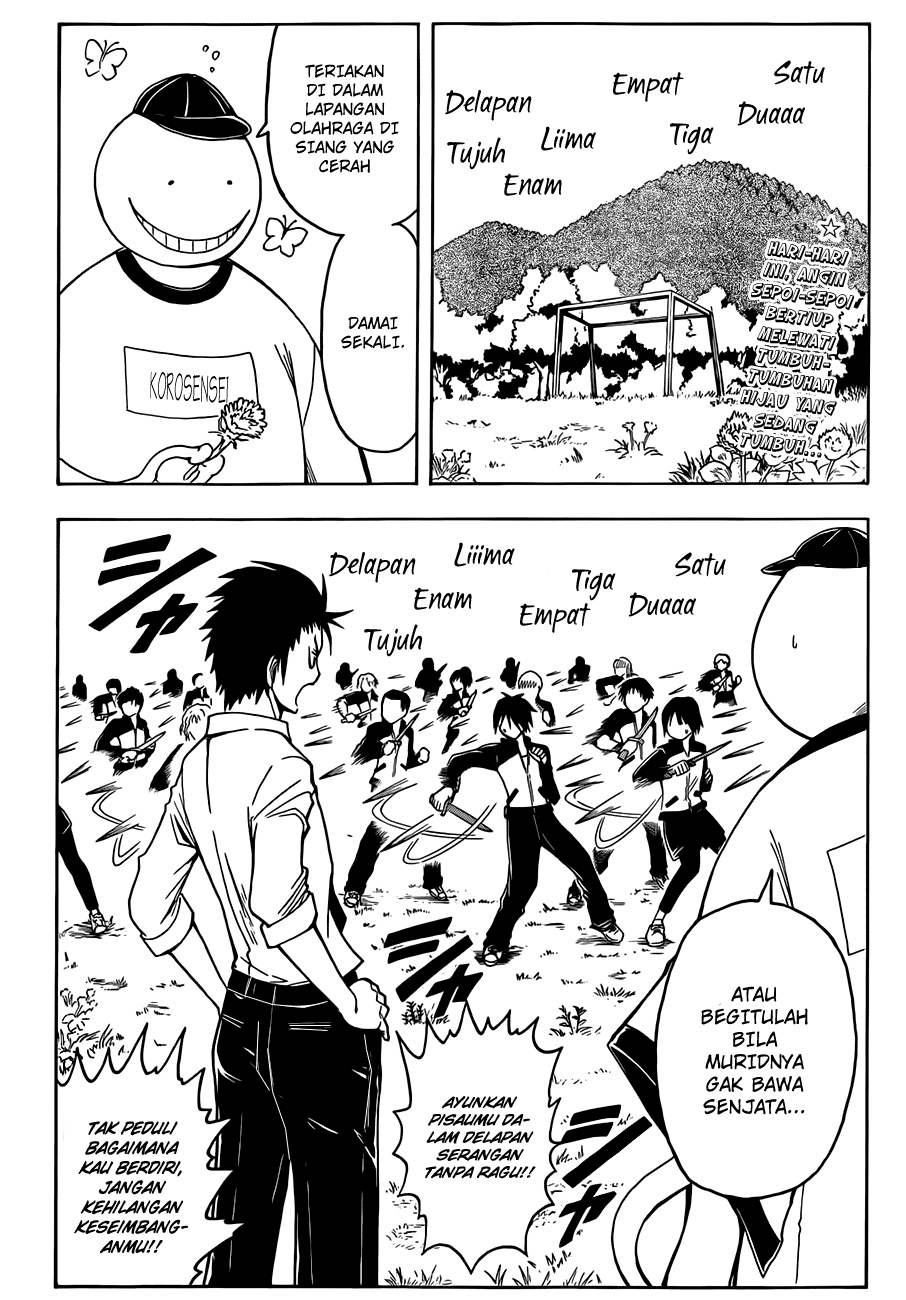 Halaman 3 dari Ansatsu Kyoushitsu Chapter 4