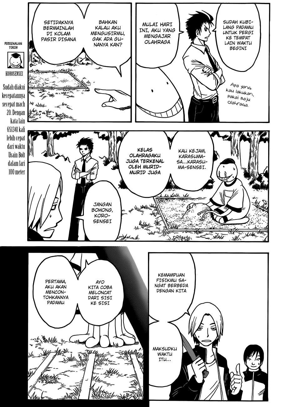 Halaman 4 dari Ansatsu Kyoushitsu Chapter 4