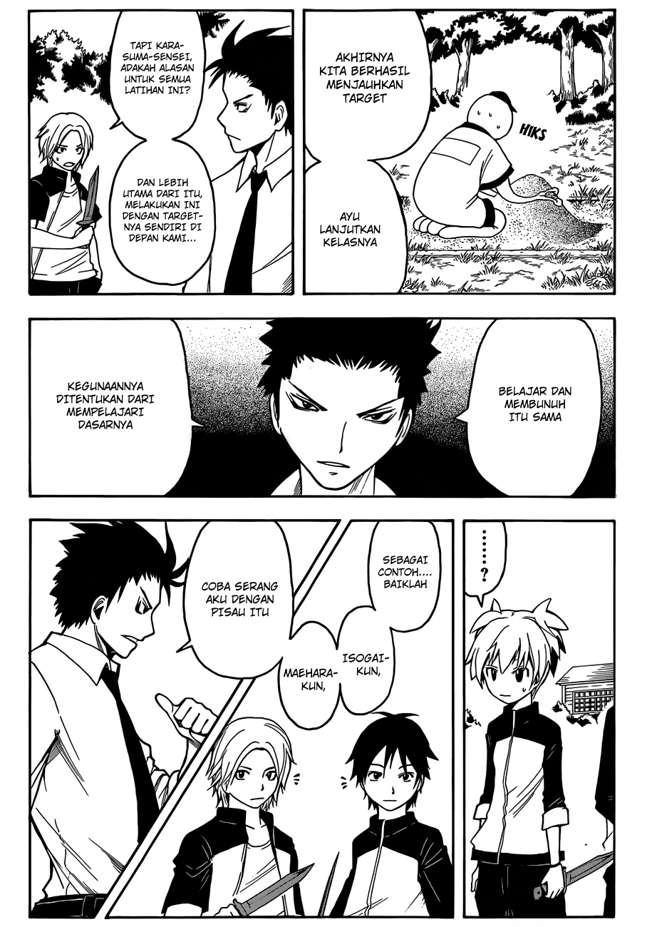 Halaman 6 dari Ansatsu Kyoushitsu Chapter 4