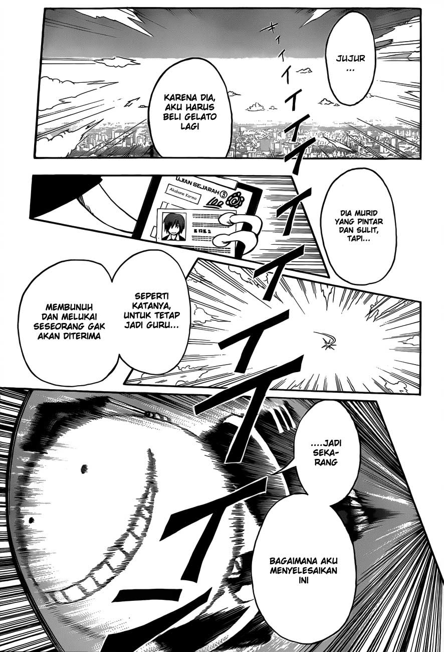 Halaman 10 dari Ansatsu Kyoushitsu Chapter 5