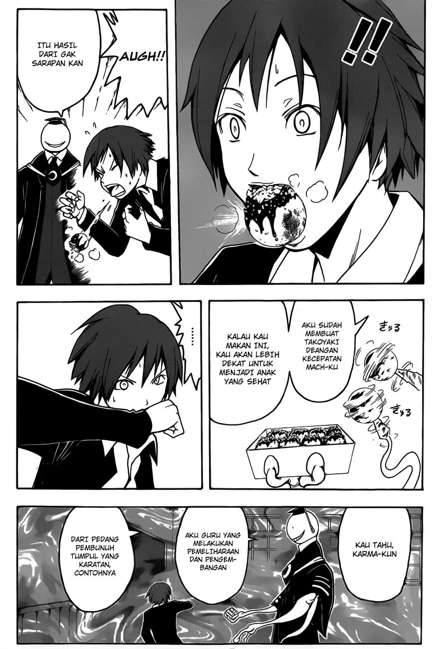 Halaman 21 dari Ansatsu Kyoushitsu Chapter 5