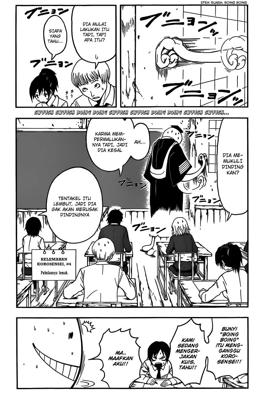 Halaman 3 dari Ansatsu Kyoushitsu Chapter 5