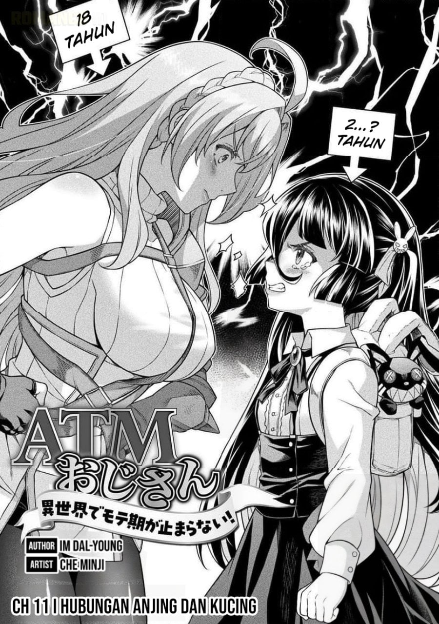 Halaman 2 dari ATM Ojisan - Isekai De Mote-ki Ga Tomaranai! Chapter 11