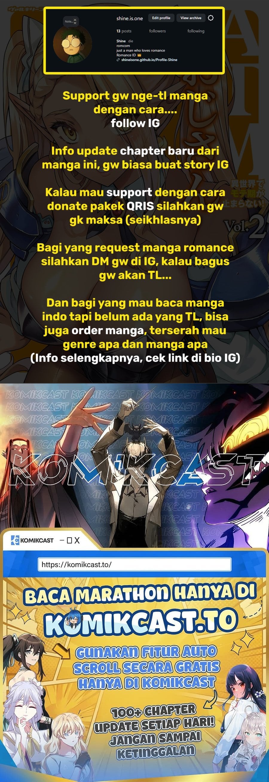 Halaman 21 dari ATM Ojisan - Isekai De Mote-ki Ga Tomaranai! Chapter 17