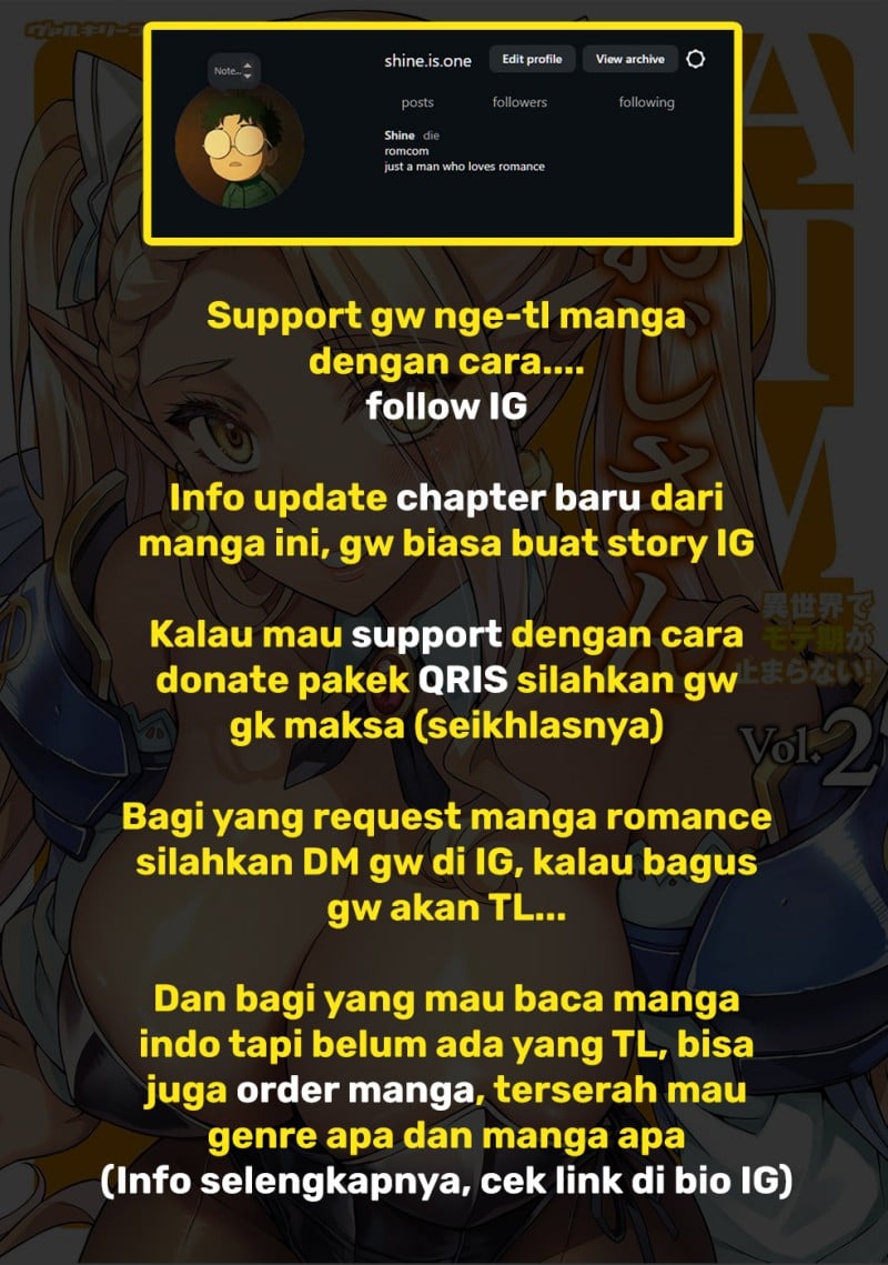 Halaman 21 dari ATM Ojisan - Isekai De Mote-ki Ga Tomaranai! Chapter 21